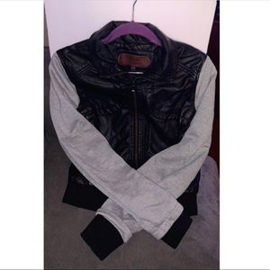 Girl’s Faux Learher Jacket